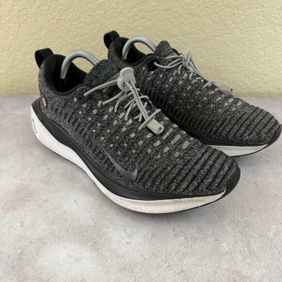 Nike ReactX Infinity Run 4 Mens Size 11 Black Walking Running Shoes Sneakers - Picture 1 of 16
